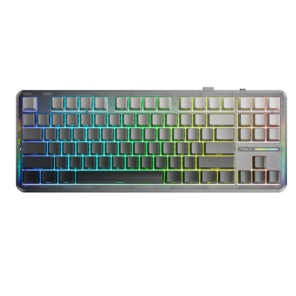 AULA F87 PRO Gradient Gray (Graywood V4 Switch) AULA F87 PRO Gradient Gray (Graywood V4 Switch)